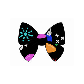 *PRE-SALE* Holiday Lights | Bamboo Small Clip on Bow *EST SHIP EARLY NOV*