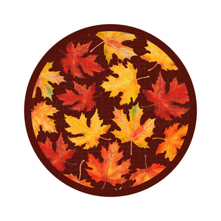 Autumn Leaves | Bamboo Big Clip on Bow