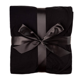 Black | Double Layer Bamboo Adult Blanket