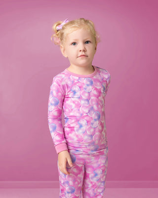 Bubbles | Two-Piece Bamboo Long Sleeve Toddler & Kids Pajamas