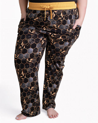 Midnight Honey | Men's Bamboo Relaxed Lounge Pajama Pants