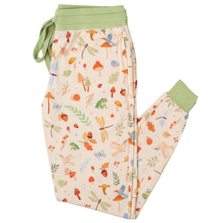 Whimsical Woodland | Women's Bamboo Jogger Pajama Pants