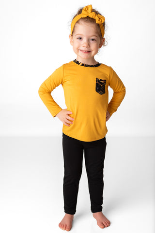 Black | Bamboo Baby, Toddler & Kids Pants