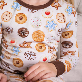 Cookie Swap | Two-Piece Bamboo Long Sleeve Toddler & Kids Pajamas