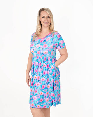 Dreamy Cosmos | Bamboo Women's Dress