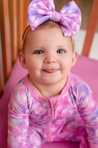 Bubbles | Toddler Girl Nylon Bow