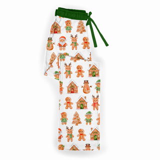 *PRE-SALE* Holiday Gingerbread | Men's Bamboo Relaxed Lounge Pajama Pants *EST SHIP EARLY NOV*