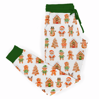 *PRE-SALE* Holiday Gingerbread | Women's Bamboo Jogger Pajama Pants *EST SHIP EARLY NOV*