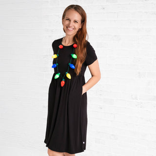 Black | Bamboo Women's Dress