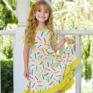 Back to School Bamboo Outfits & Dresses for Kids