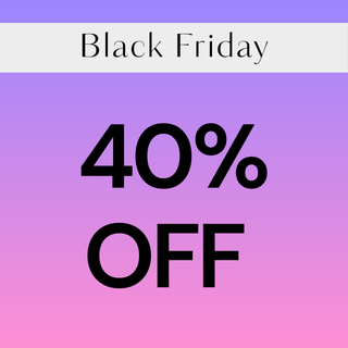 BLACK FRIDAY - 40% OFF