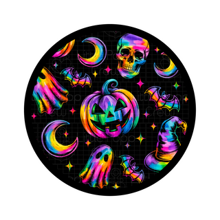 Rainbow Haunts Halloween Family Pajamas & Blankets