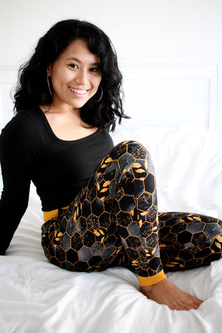 Midnight Honey | Women's Bamboo Jogger Pajama Pants