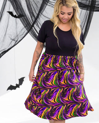 Halloween | Magic Swirls | Women's Bamboo Dress