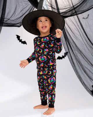 Halloween | Rainbow Haunts | Bamboo Two-Piece Pajamas