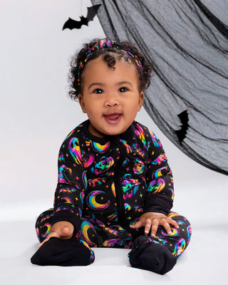 Halloween | Rainbow Haunts | Bamboo Zipper Pajamas