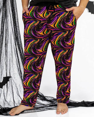 Halloween | Magic Swirls | Men’s Bamboo Lounge Pants