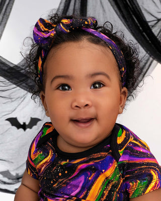 Halloween | Magic Swirls | Bamboo Headband Bow