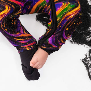 Halloween | Magic Swirls | Bamboo Zipper Pajamas