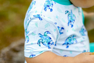Sea of Turtles | Bamboo Toddler & Kids Pocket T-Shirt