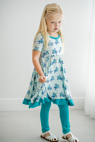 Turquoise | Bamboo Baby, Toddler & Kids Pants