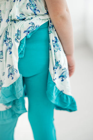 Turquoise | Bamboo Baby, Toddler & Kids Pants
