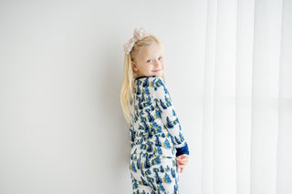 Winter Trees | Two-Piece Bamboo Long Sleeve Toddler & Kids Pajamas