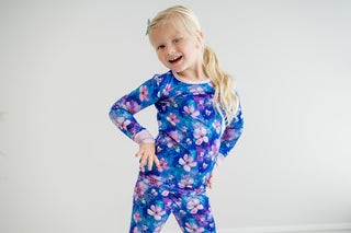 Dreamy Blooms | Two-Piece Bamboo Long Sleeve Toddler & Kids Pajamas