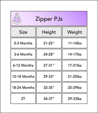 Bamboo Viscose Pajamas for Baby, Toddlers & Kids | Size Charts Little Popp Crew Bamboo Viscose Pajamas for Baby, Toddlers & Kids | Size Charts Little Popp Crew
