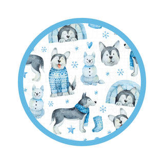 *COMING SOON* Arctic Huskies | Double Layer Bamboo Toddler Blanket