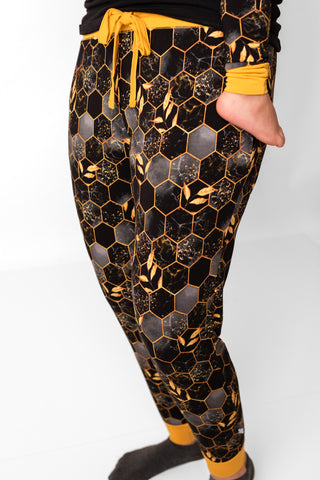 Midnight Honey | Women's Bamboo Jogger Pajama Pants