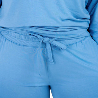Steel Blue | Women's Bamboo Jogger Pajama Pants
