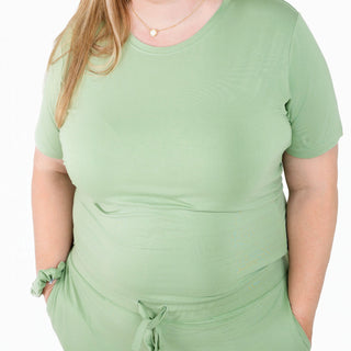 *COMING SOON* Sage Green | Adult Bamboo Short Sleeve T-Shirt