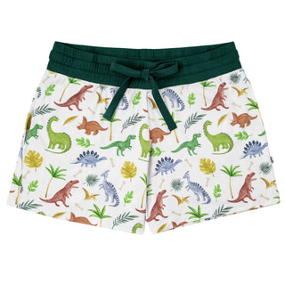 Dinosaur Land | Women's Bamboo Pajama Shorts