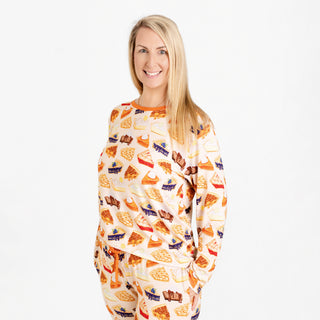 *COMING SOON* Slice of Pie | Adult Bamboo Long Sleeve Top