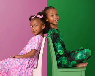 Bubbles | Toddler & Girls Bamboo Ruffle Twirl Dress & Shorts