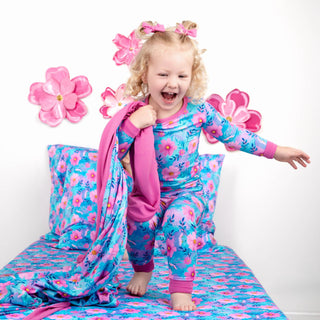Dreamy Cosmos | Two-Piece Bamboo Long Sleeve Toddler & Kids Pajamas