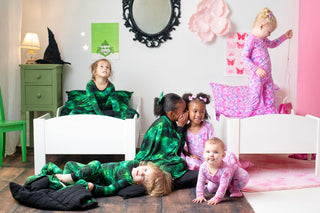 Green Galaxy Elixir | Quilted Bamboo Toddler Blanket