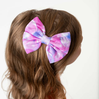 Bubbles | Bamboo Big Clip on Bow