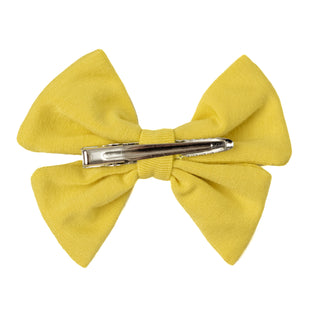 Sun | Toddler Bamboo Clip on Bow