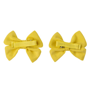 Sun | Baby Bamboo Clip on Bow Set
