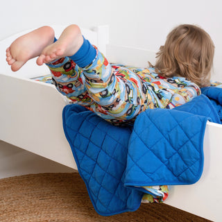 Farm Friends | Mini Quilted Bamboo Baby Blanket