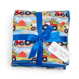 Farm Friends | Double Layer Bamboo Toddler Blanket