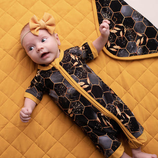 Honey | Baby Girl Nylon Bow