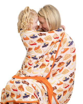 Slice of Pie | Double Layer Bamboo Adult Blanket