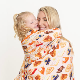 Slice of Pie | Double Layer Bamboo Adult Blanket