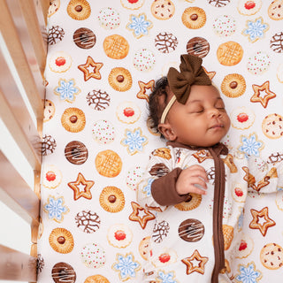 Cookie Swap | Bamboo Crib Sheet