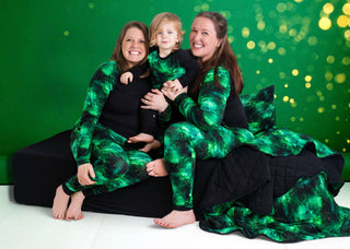 Green Galaxy Elixir | Women's Bamboo Jogger Pajama Pants