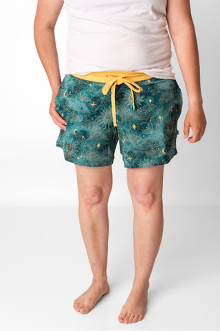 Dreamy Skies | Women's Bamboo Pajama Shorts
