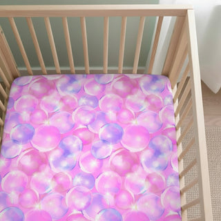 Bubbles | Bamboo Crib Sheet